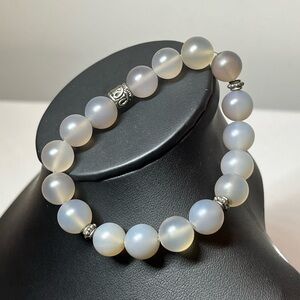 Beaded stretch bracelets
Stack em up for a fun boho look